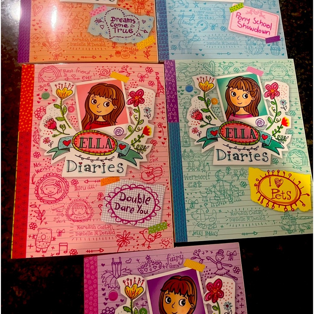Ella Diaries series 5 books. All excellent condition!